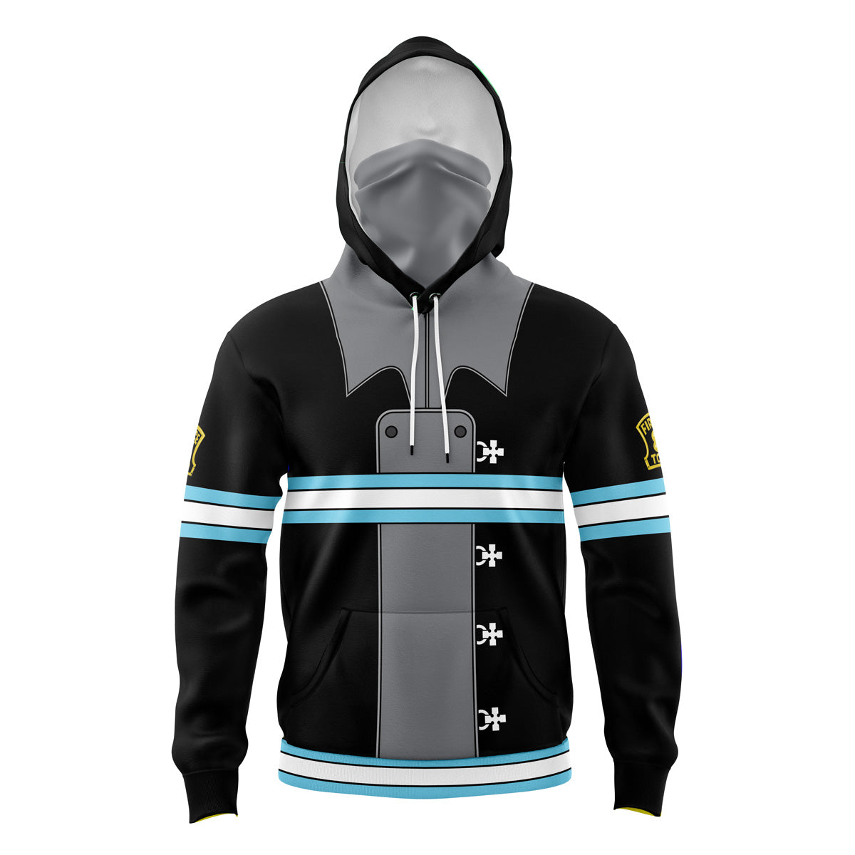 Hoodie Company 8 Fire Force Masked - 6XL