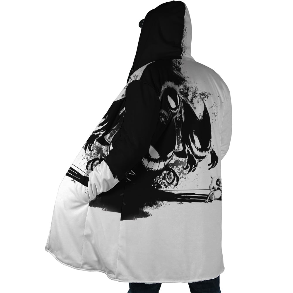 Cubone and the Ghosts Pokemon Hooded Cloak Coat - L