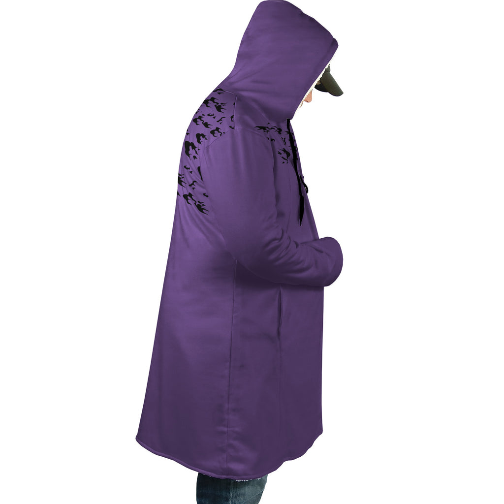 Curse Mark Naruto Hooded Cloak Coats - M
