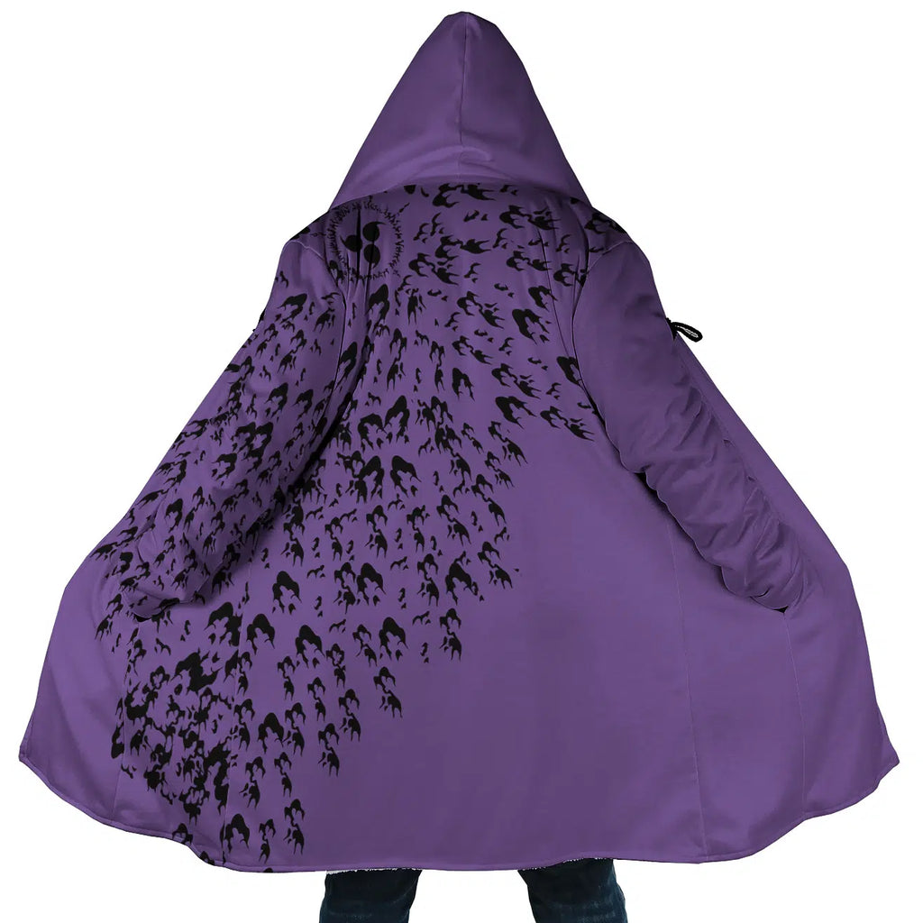 Curse Mark Naruto Hooded Cloak Coats - 5XL
