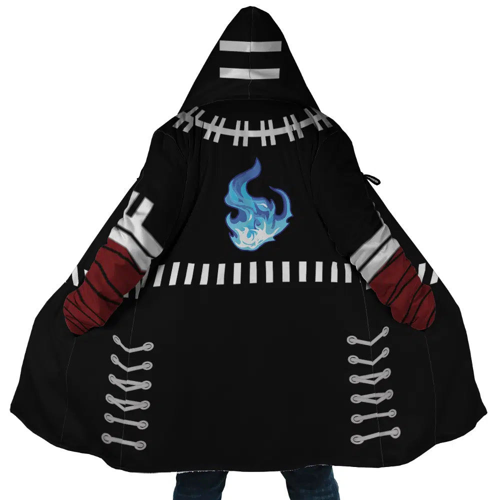 Dabi’s Coat V2 MHA Hooded Cloak Coat - 5XL