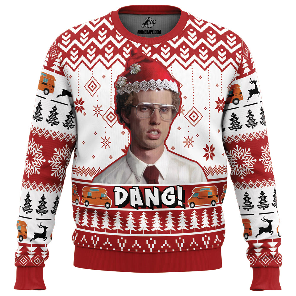 Dang! Napoleon Dynamite Ugly Christmas Sweater - 6XL