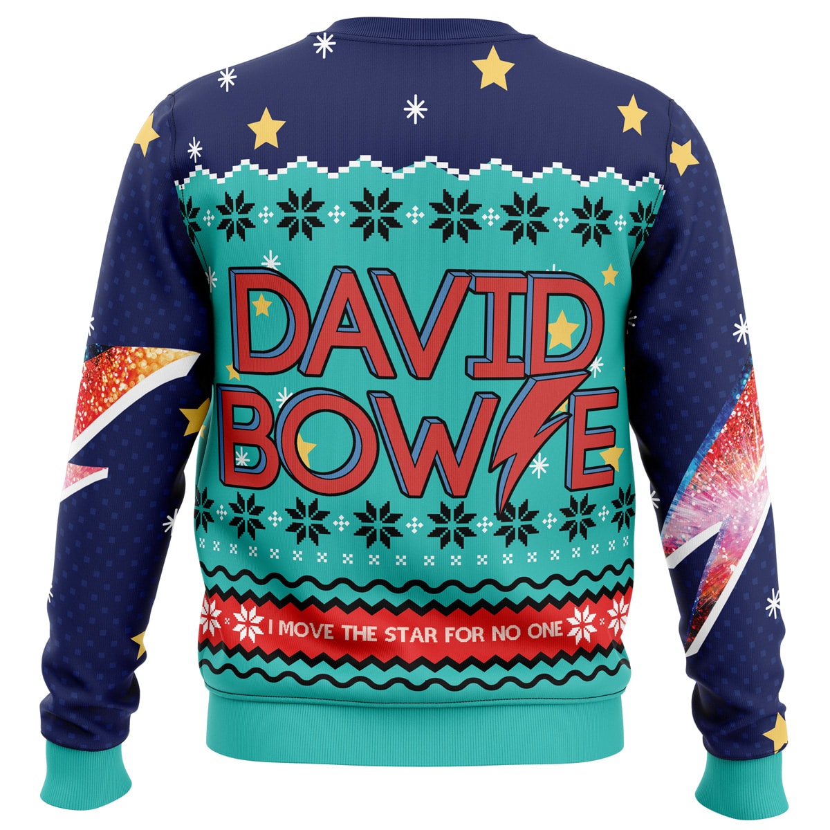 David Bowie Ugly Christmas Sweater - 6XL