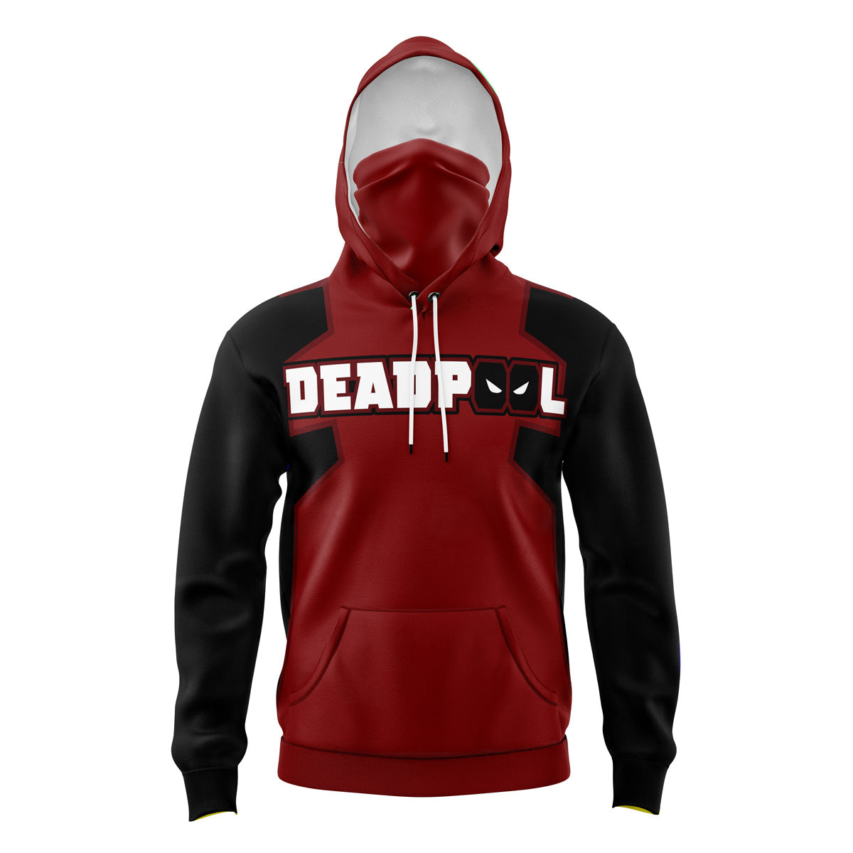 Hoodie Deadpool Marvel Comics Masked - 6XL