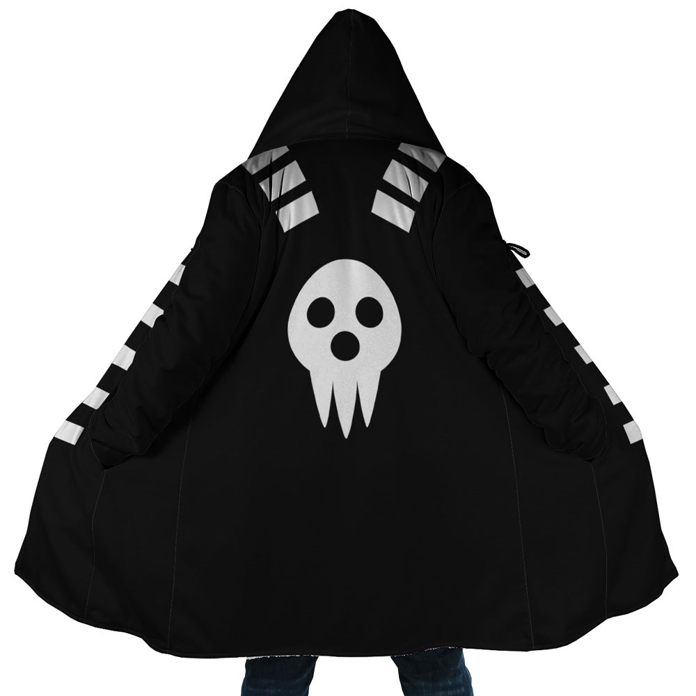 Death the Kid Soul Eater Hooded Cloak Coat - 5XL