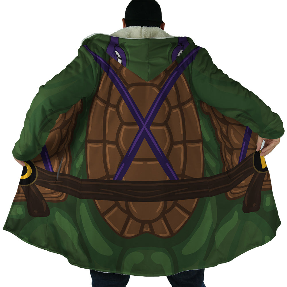 Donatello Teenage Mutant Ninja Turtles Hooded Cloak Coat - 2XL