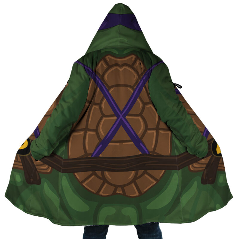 Donatello Teenage Mutant Ninja Turtles Hooded Cloak Coat - 3XL