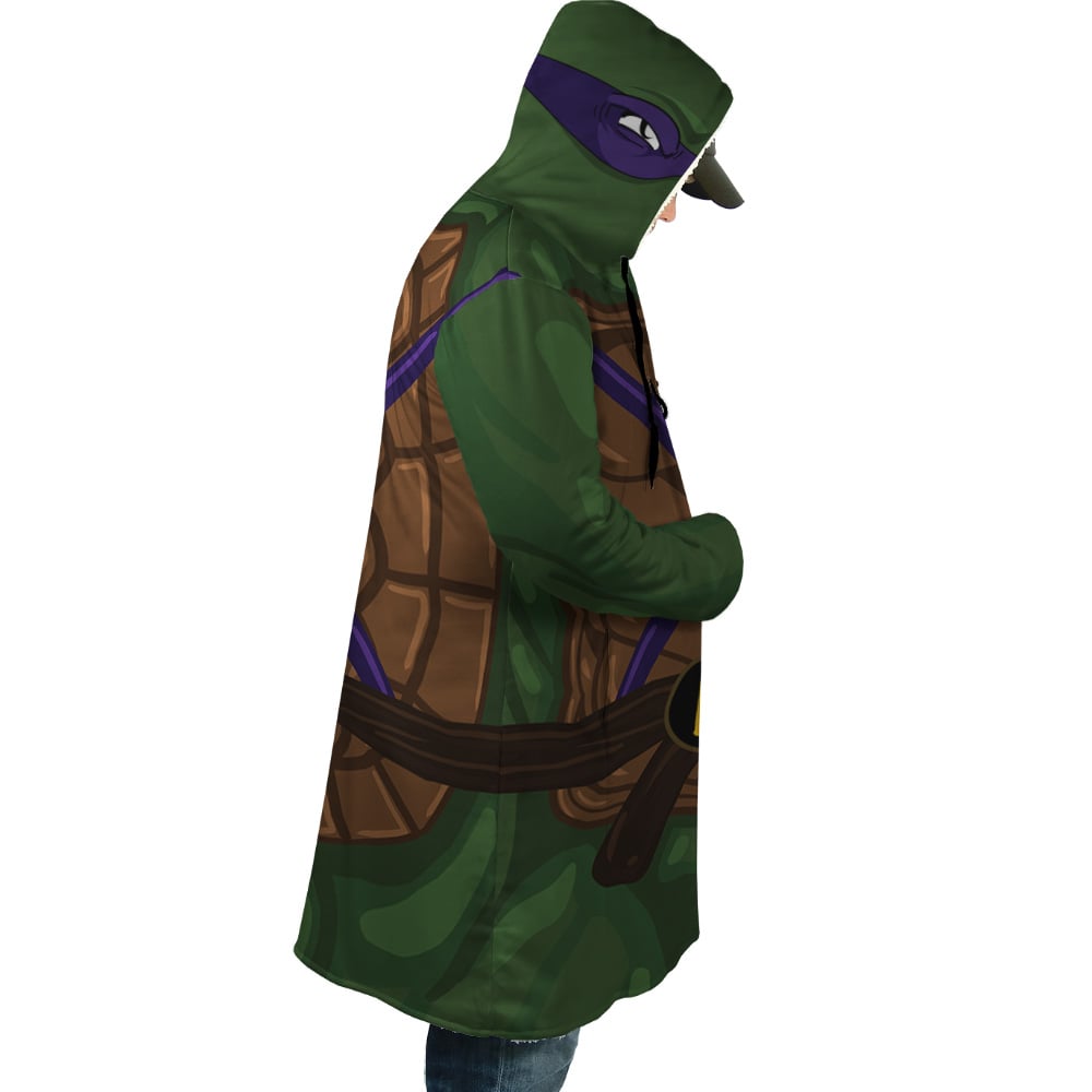 Donatello Teenage Mutant Ninja Turtles Hooded Cloak Coat - M