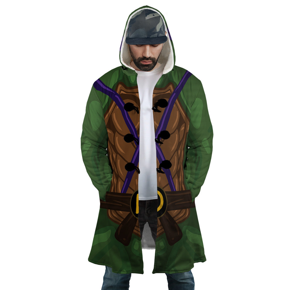 Donatello Teenage Mutant Ninja Turtles Hooded Cloak Coat - S
