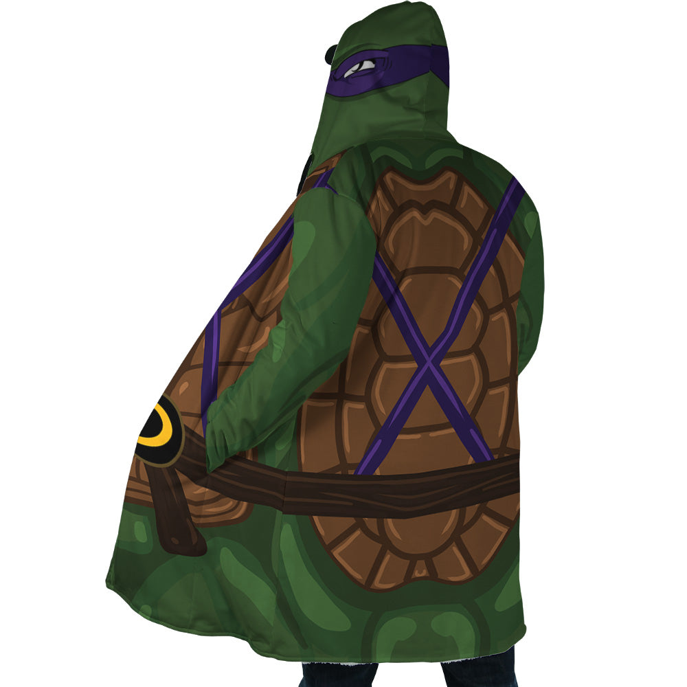 Donatello Teenage Mutant Ninja Turtles Hooded Cloak Coat - L