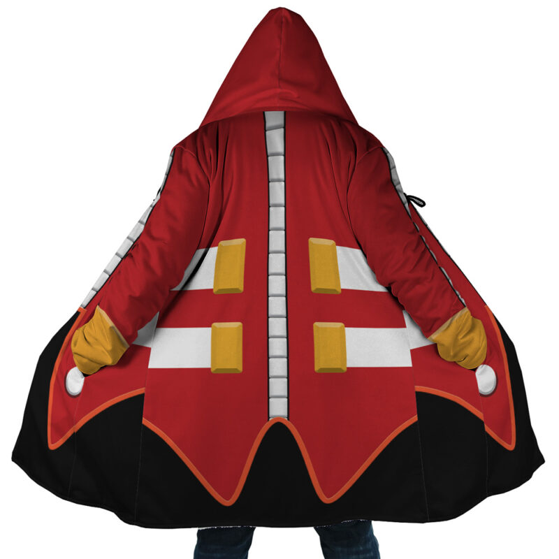 Dr. Eggman Sonic the Hedgehog Hooded Cloak Coat - 3XL