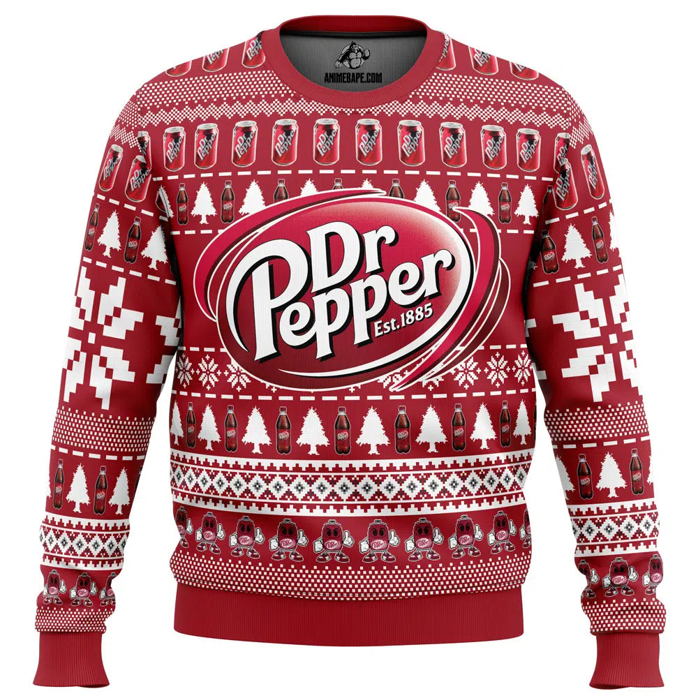 Dr. Pepper Ugly Christmas Sweater - 6XL