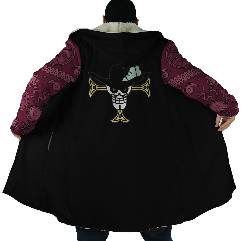 Dracule Mihawk One Piece Hooded Cloak Coat - 2XL