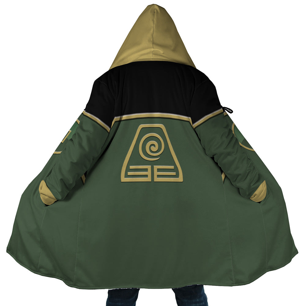 Earth Kingdom Avatar Hooded Cloak Coat - 5XL
