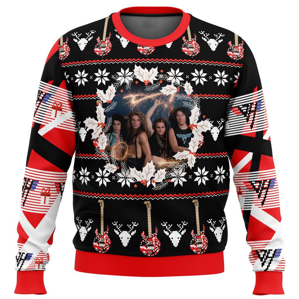 Eddie Van Halen Ugly Christmas Sweater - 5XL