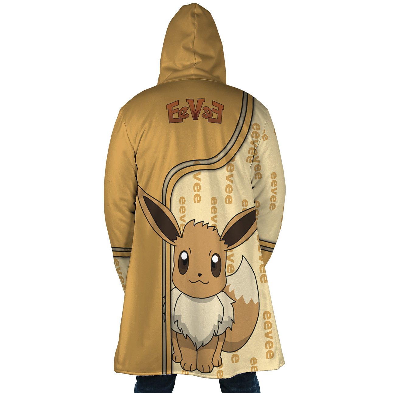Pokemon Eevee Hooded Cloak Coat - XL