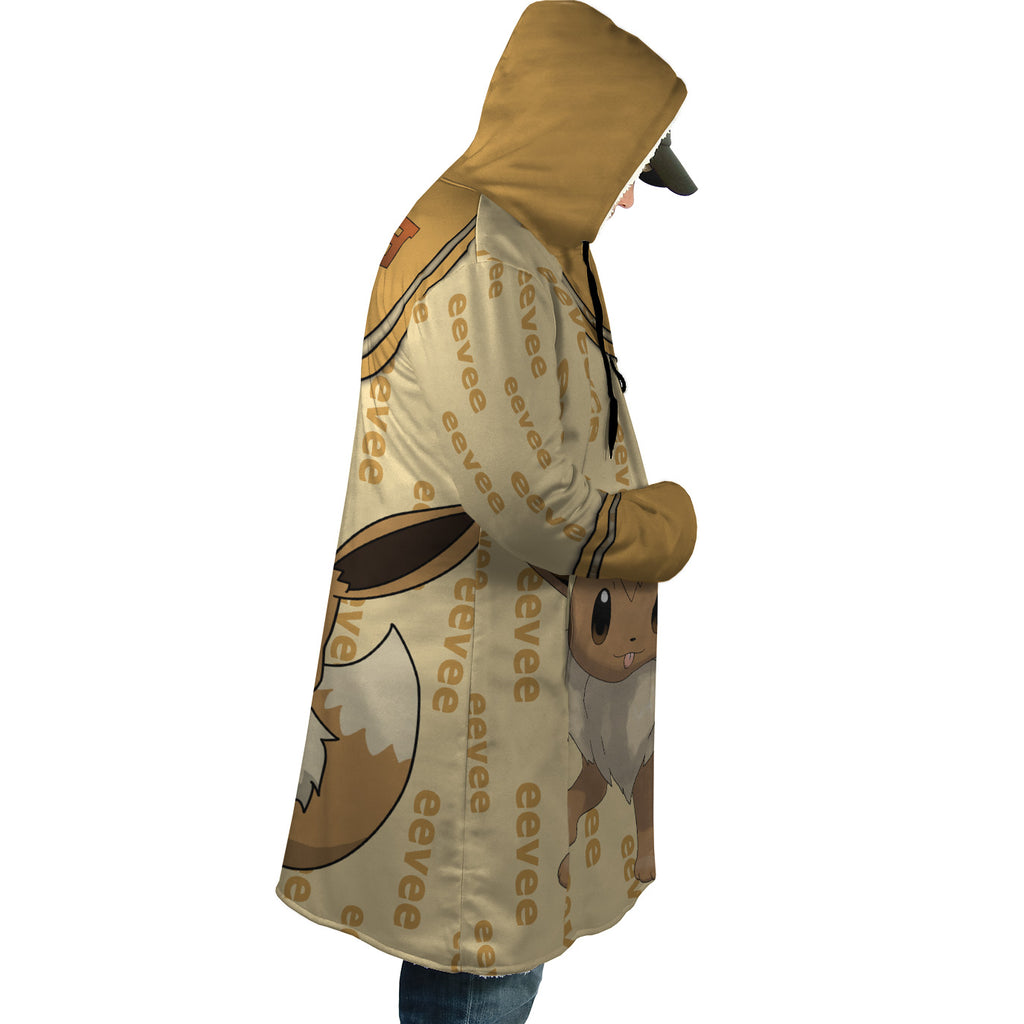 Pokemon Eevee Hooded Cloak Coat - S