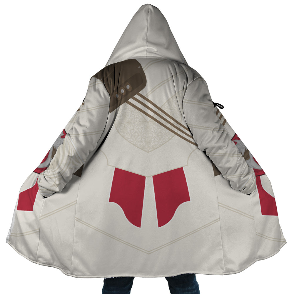 Ezio Auditore Assassin’s Creed Hooded Cloak Coat - 5XL