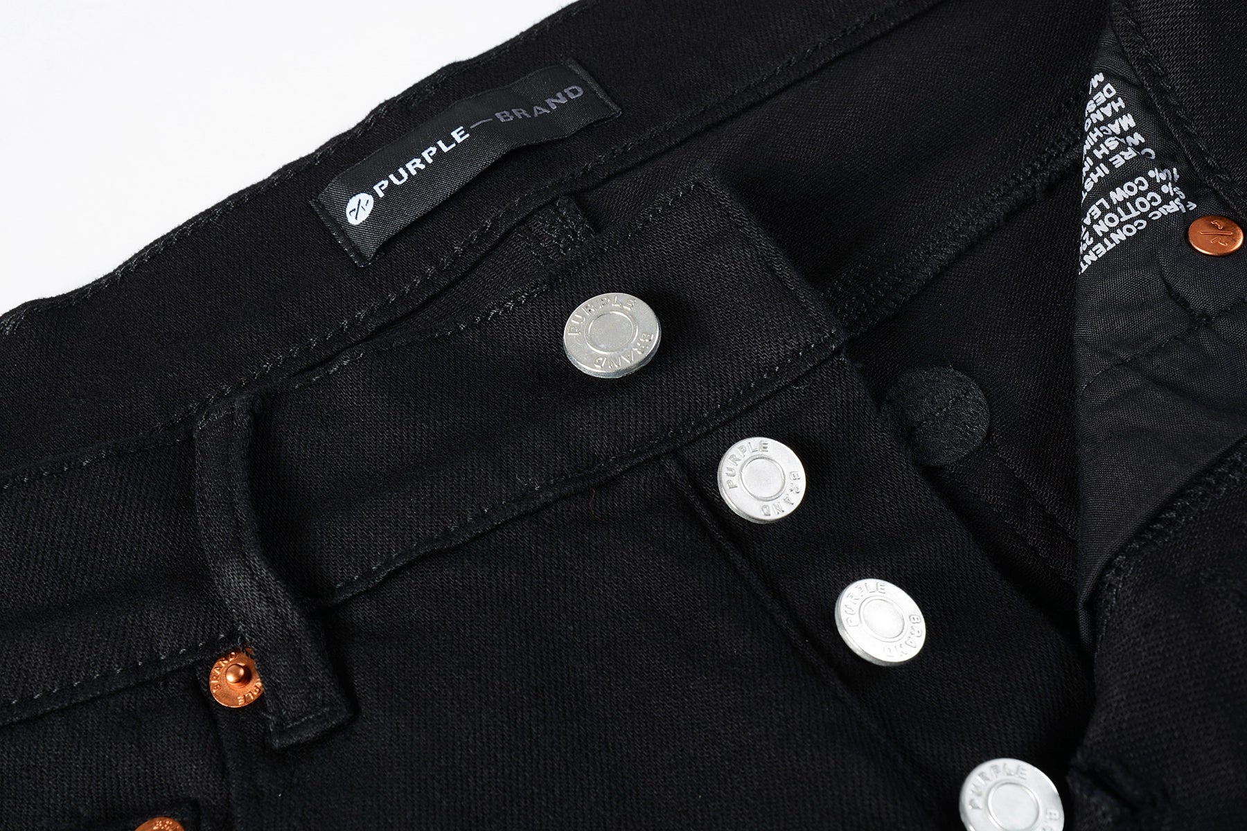 Men Streetwear Skinny Jeans Black Wash with Clean Minimalist Style 9023