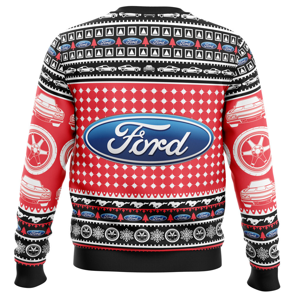 Ford Mustang Ugly Christmas Sweater - 5XL