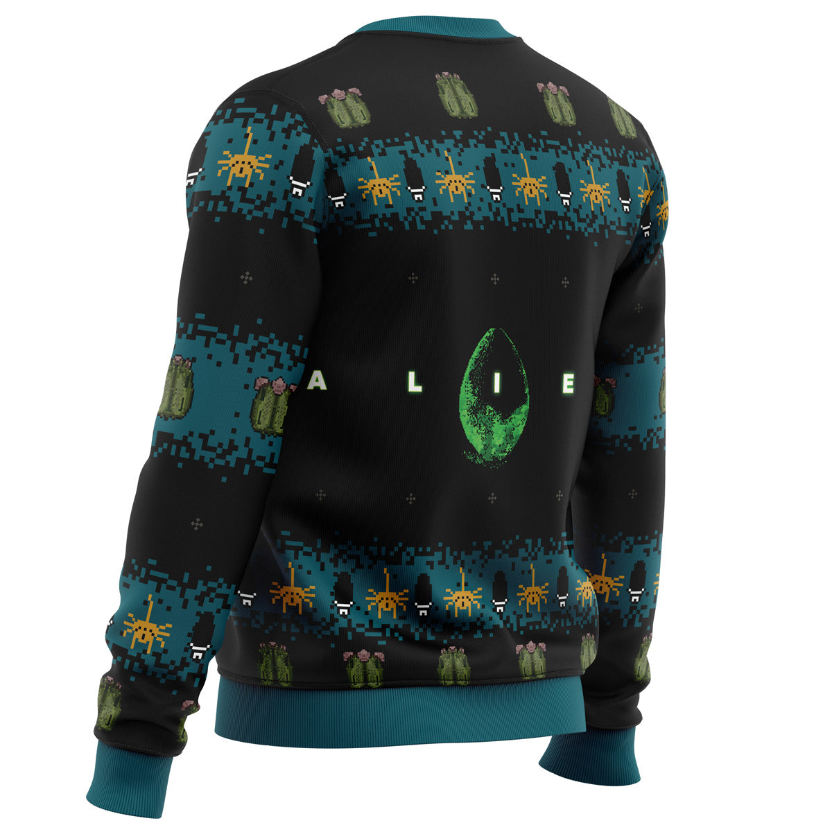 Free Hugs Alien Facehugger Ugly Christmas Sweater - 4XL