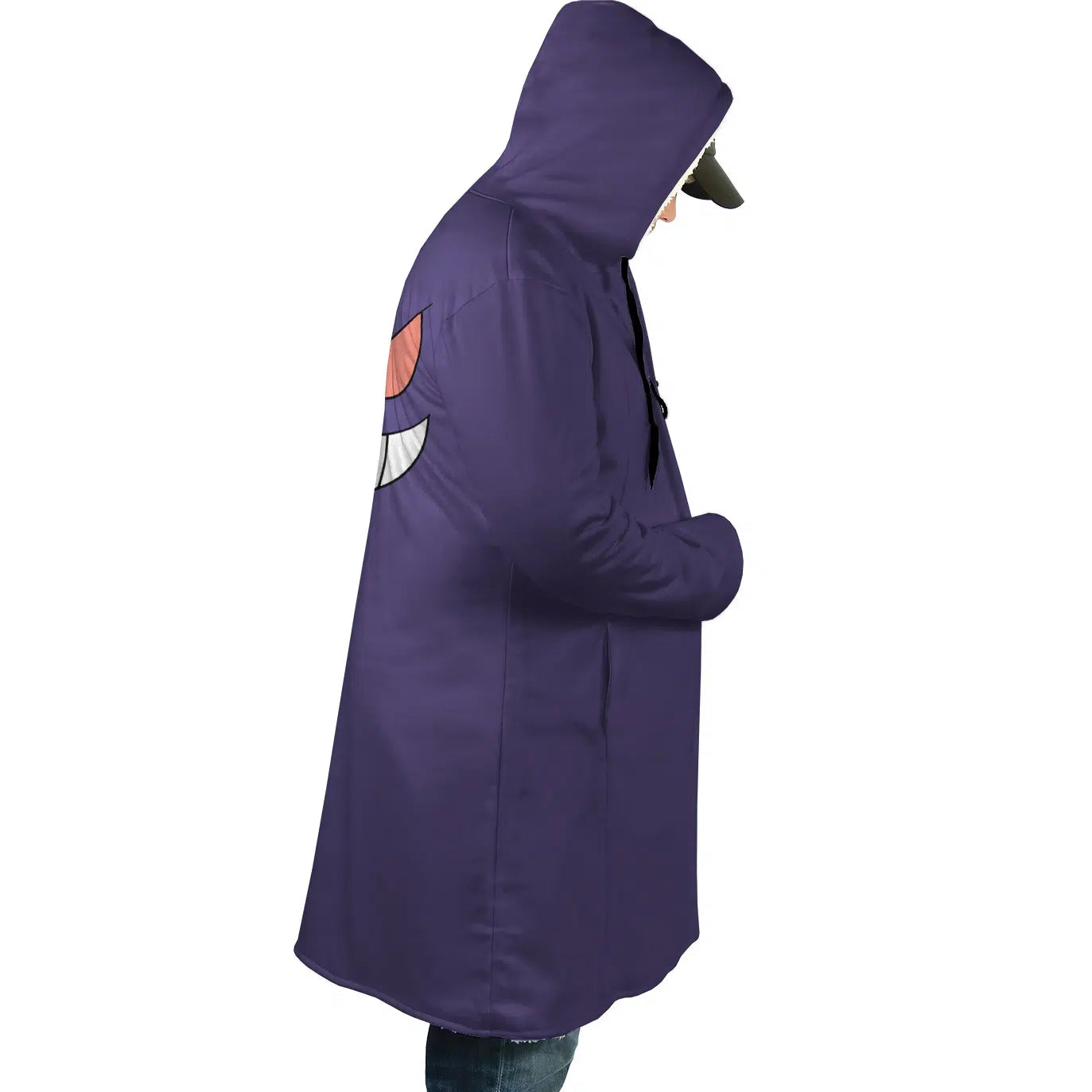Gengar Pokemon Hooded Cloak Coats - M