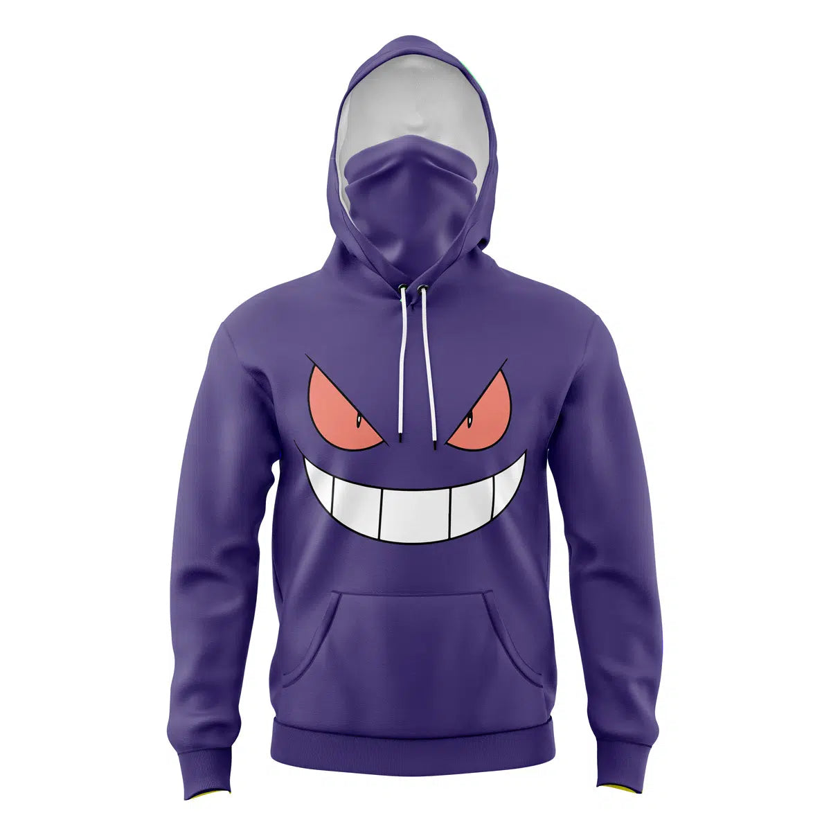 Pokemon Hoodie Gengar Masked - 6XL