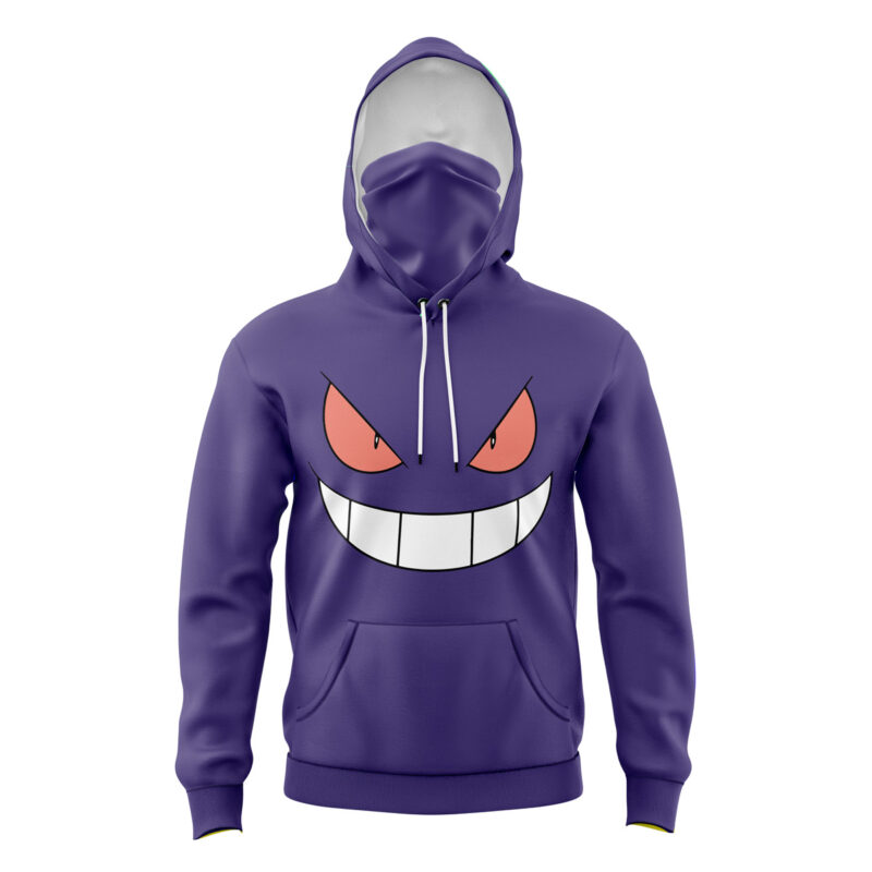 Pokemon Hoodie Gengar Masked - L