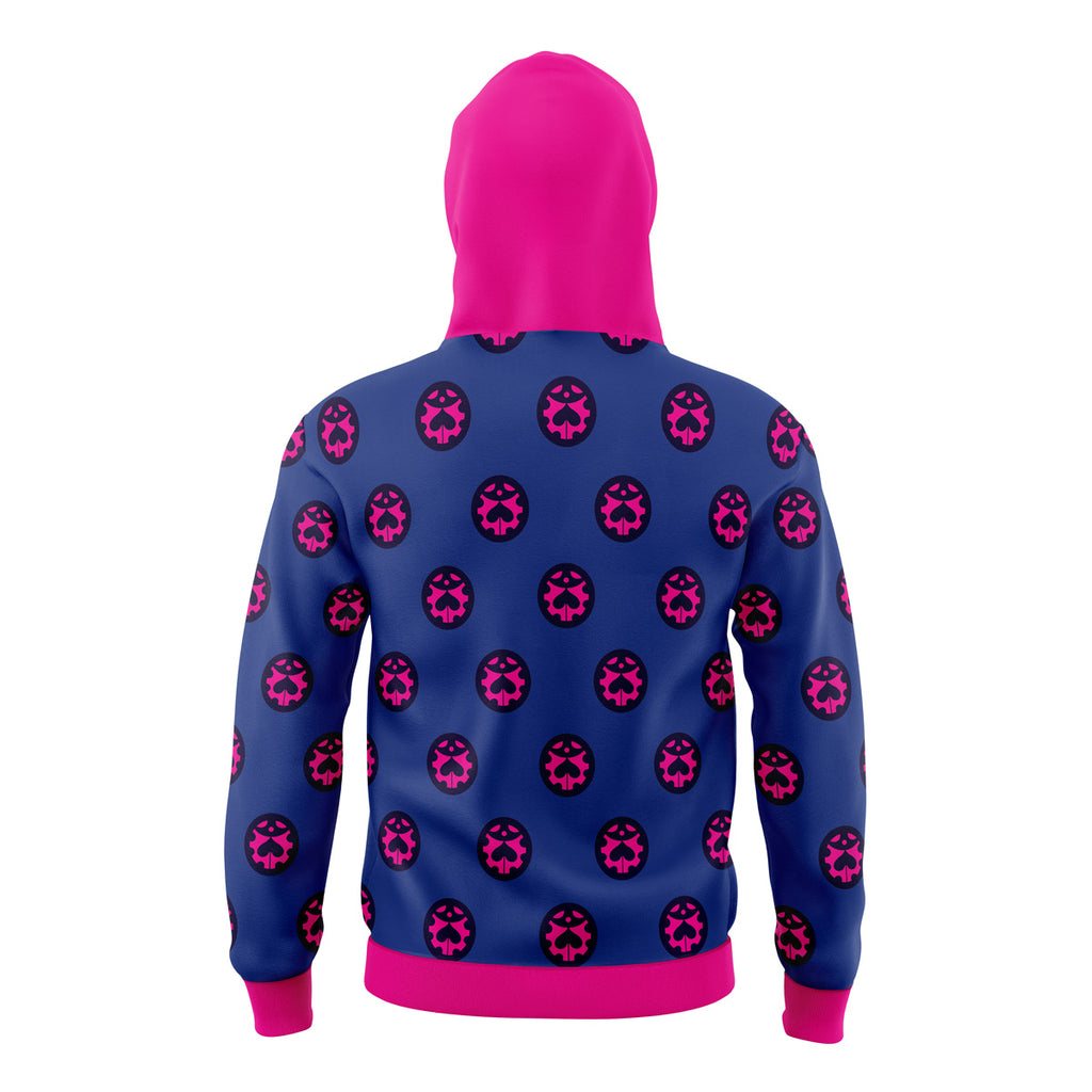 Giorno Manga Jojo’s Bizarre Adventure Masked Hoodie - M