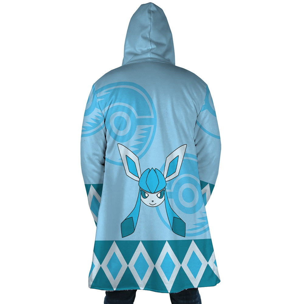 Pokemon Glaceon Hooded Cloak Coat - XL