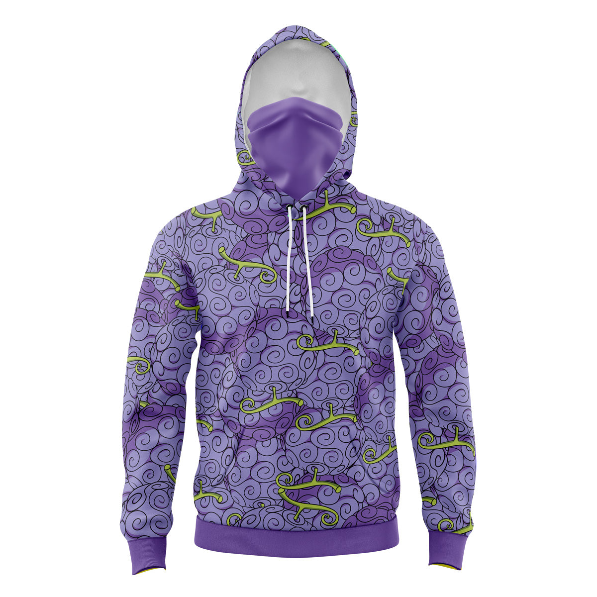 Hoodie Gomu Gomu no Mi One Piece Pirates Masked - 6XL