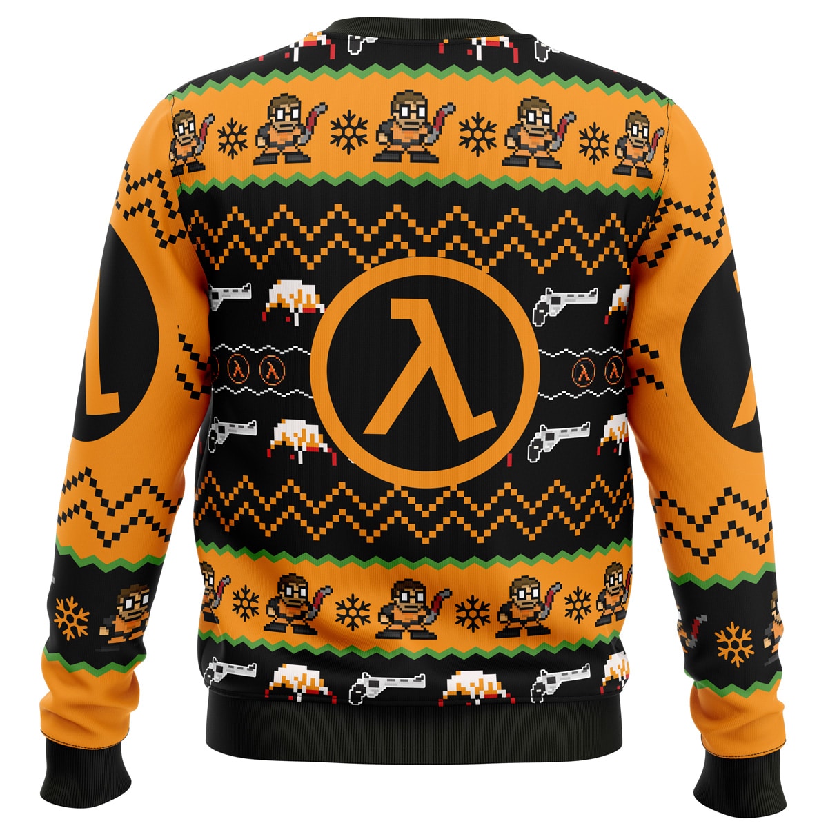 Gordon Freeman Half-Life Ugly Christmas Sweater - 6XL