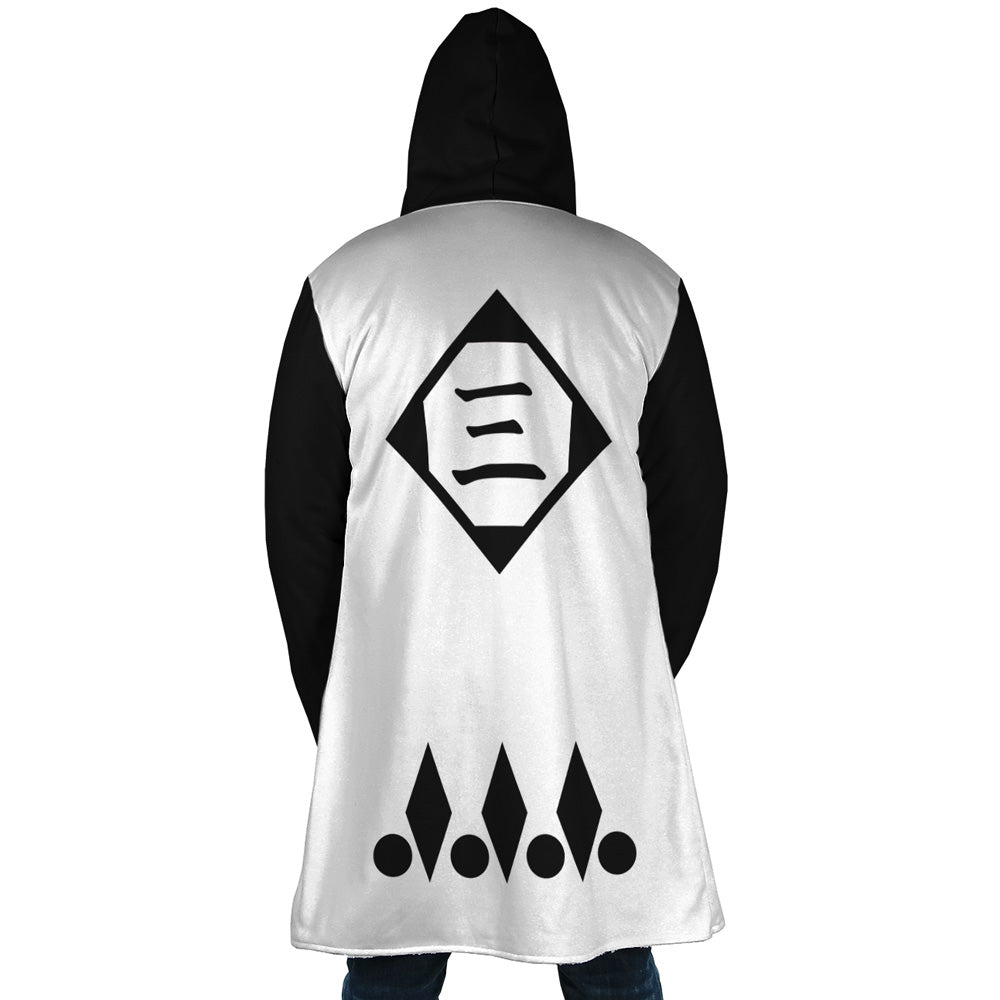 Gotei 13 3rd Division Captain Gin Ichimaru Bleach Hooded Cloak Coat - XL
