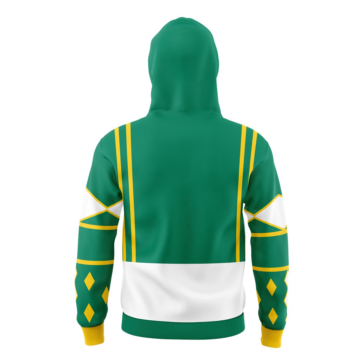 Green Ranger Power Rangers Masked Hoodie - M