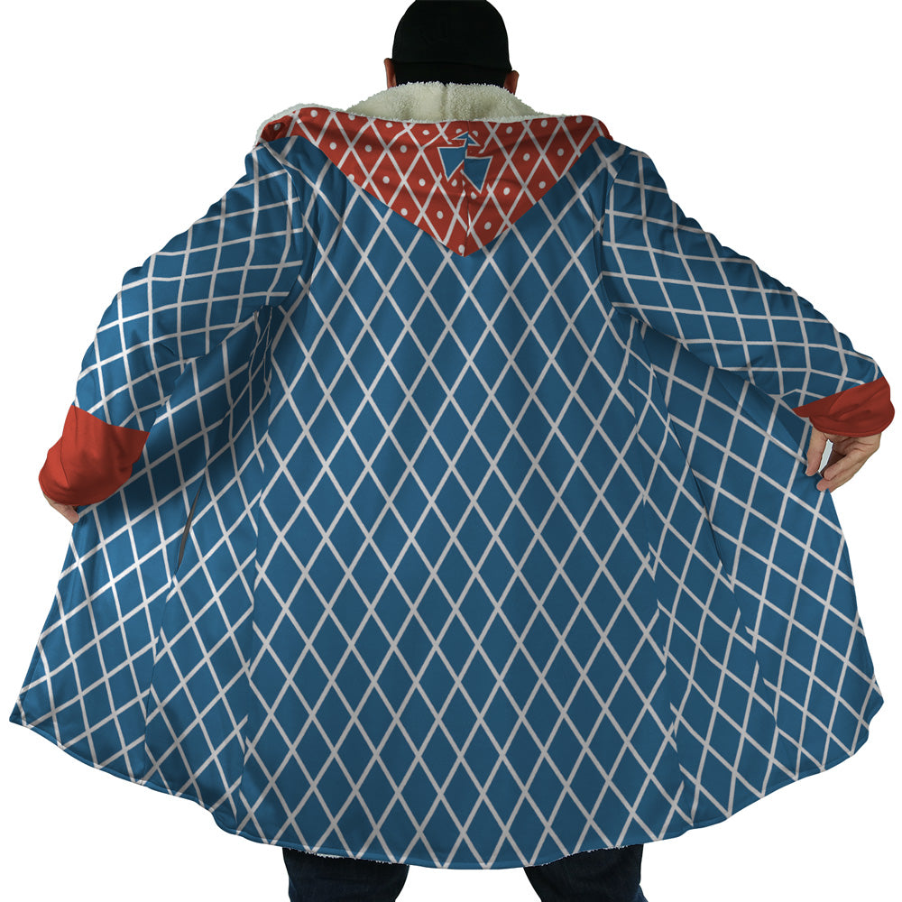 Guido Mista Jojo’s Bizarre Adventure Hooded Cloak Coat - 2XL