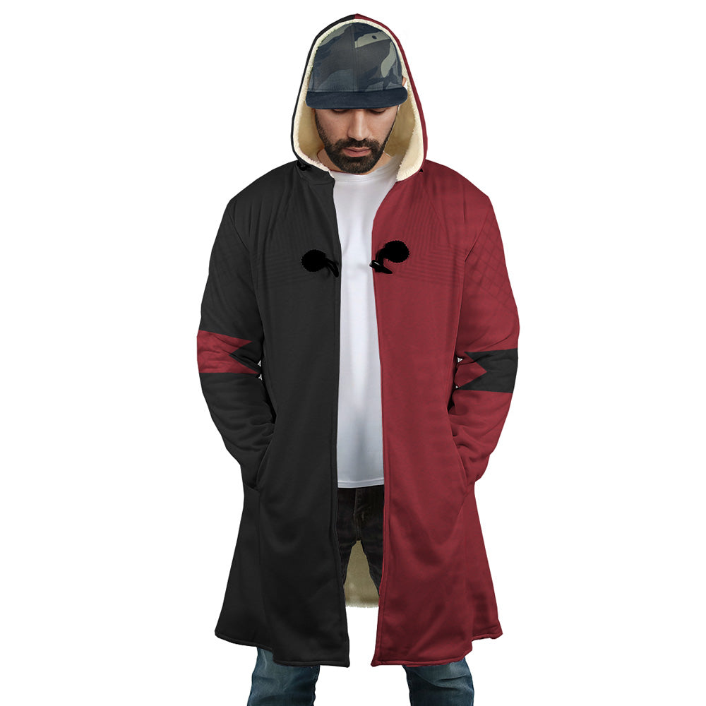 Harley Quinn The Suicide Squad DC Hooded Cloak Coat - S