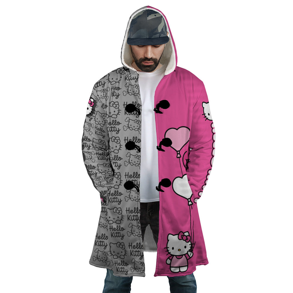 Hello Kitty Sanrio Hooded Cloak Coat - S