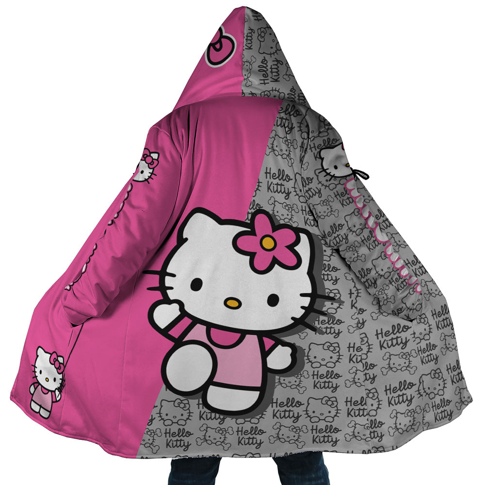 Hello Kitty Sanrio Hooded Cloak Coat - 5XL