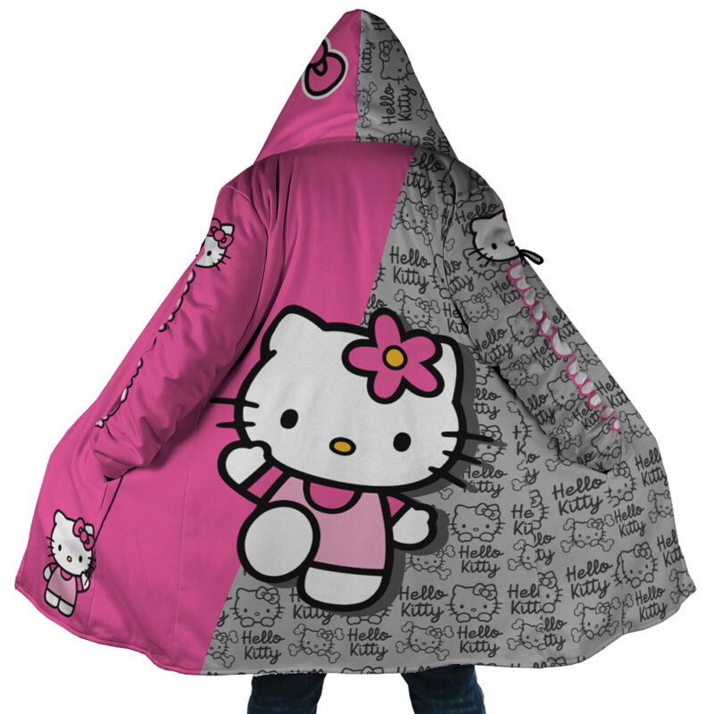 Hello Kitty Sanrio Hooded Cloak Coat - 3XL