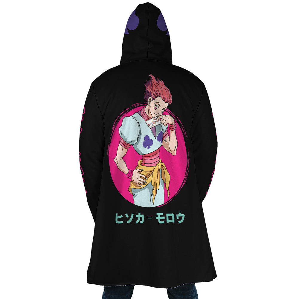 Hisoka Morow Hunter X Hunter Hooded Cloak Coat - XL