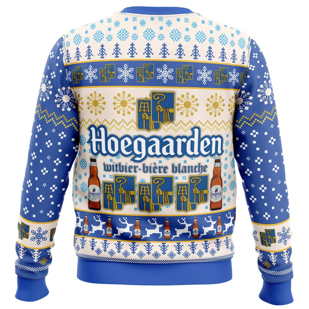 Hoegaarden Beer Ugly Christmas Sweater - 5XL