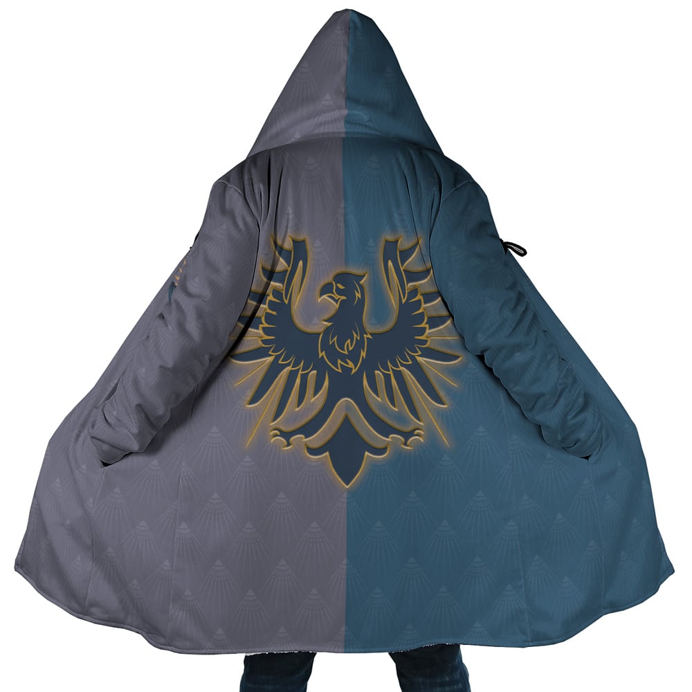 Hogwarts Legacy Ravenclaw Harry Potter Hooded Cloak Coat - 5XL