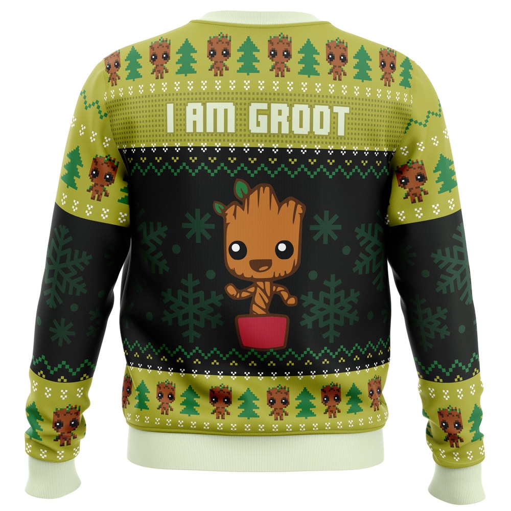 I am Grootmas Guardians of the Galaxy Marvel Ugly Christmas Sweater - 6XL