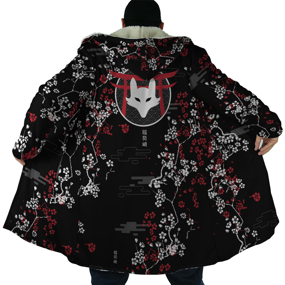 Inarizaki Foxes Haikyuu Hooded Cloak Coat - 2XL