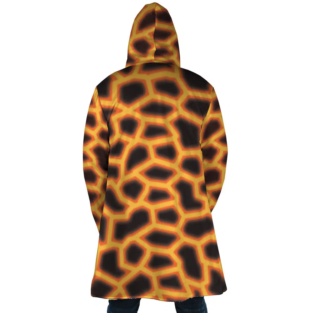 Infernal Cape Old School RuneScape Hooded Cloak Coats - XL