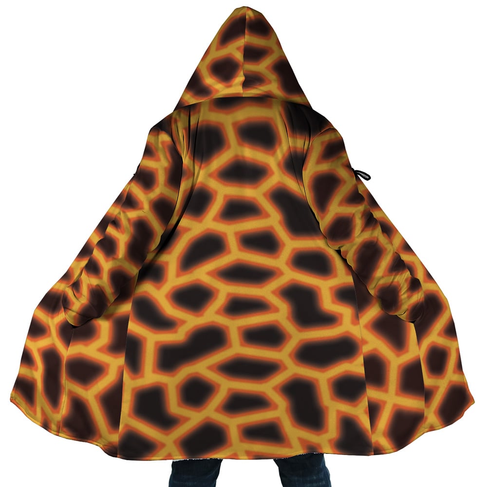Infernal Cape Old School RuneScape Hooded Cloak Coats - 5XL