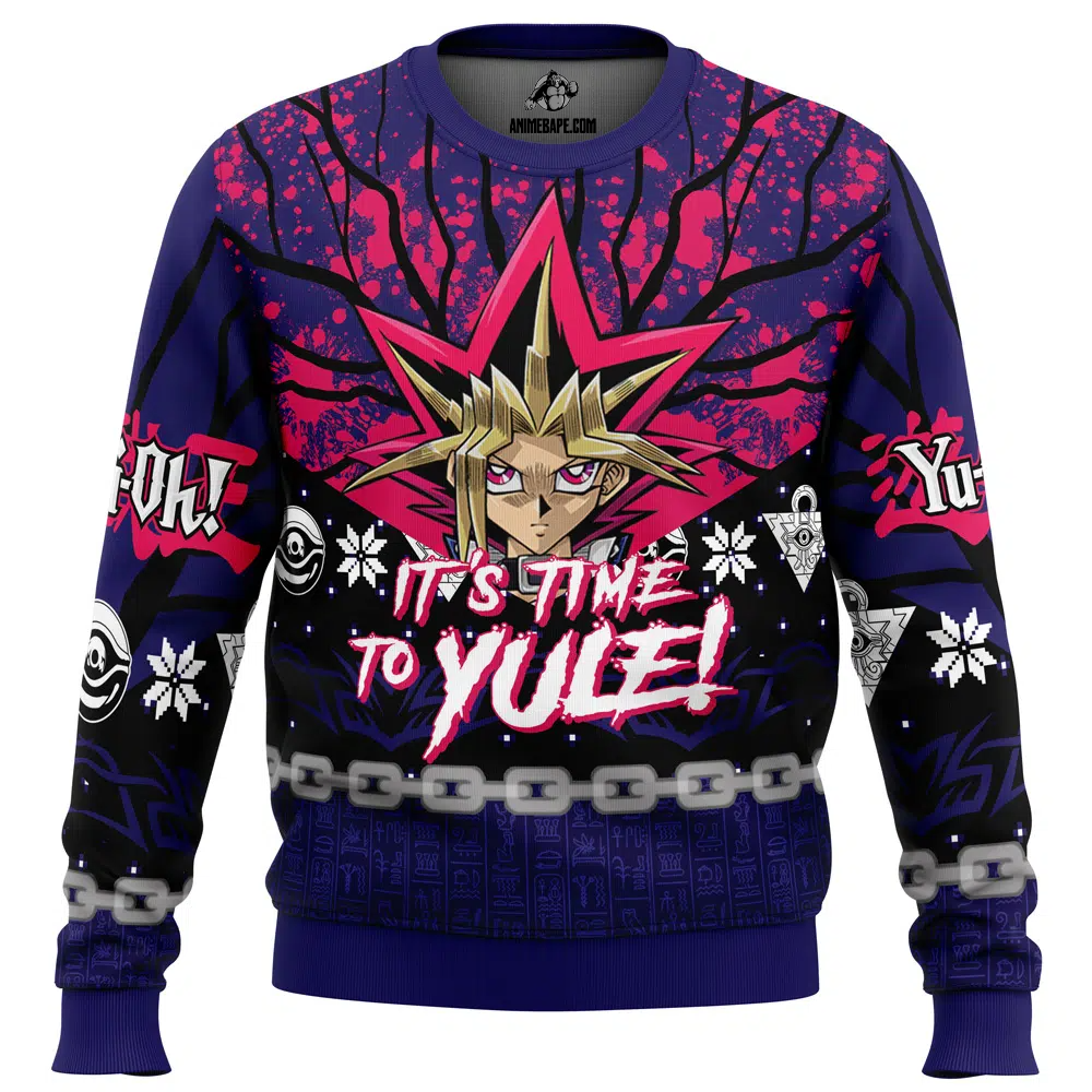 It’s Time To Yule Yugioh Ugly Christmas Sweater - 6XL