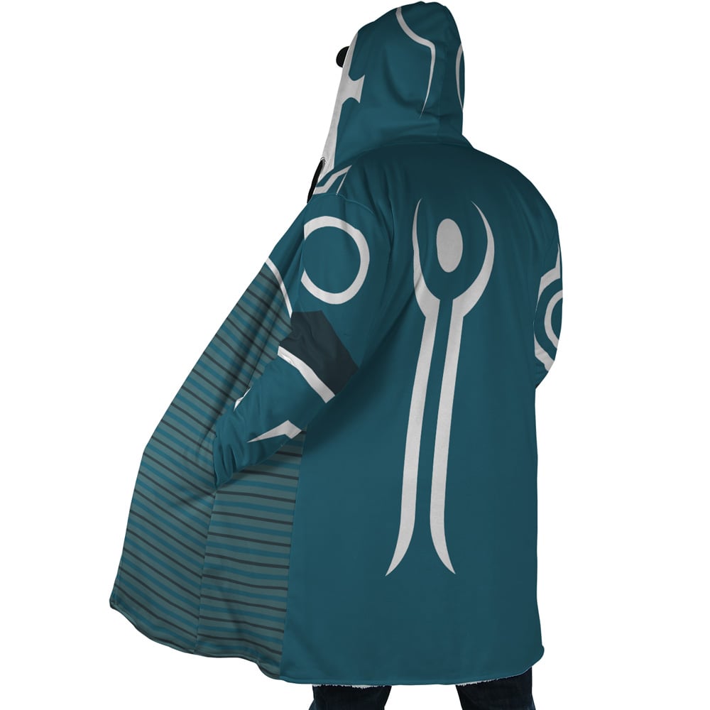 Jace Beleren Magic The Gathering Hooded Cloak Coat - 2XL