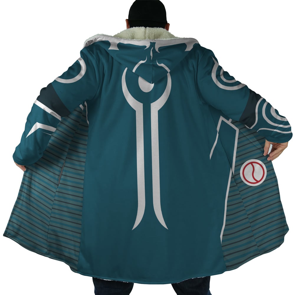 Jace Beleren Magic The Gathering Hooded Cloak Coat - 3XL
