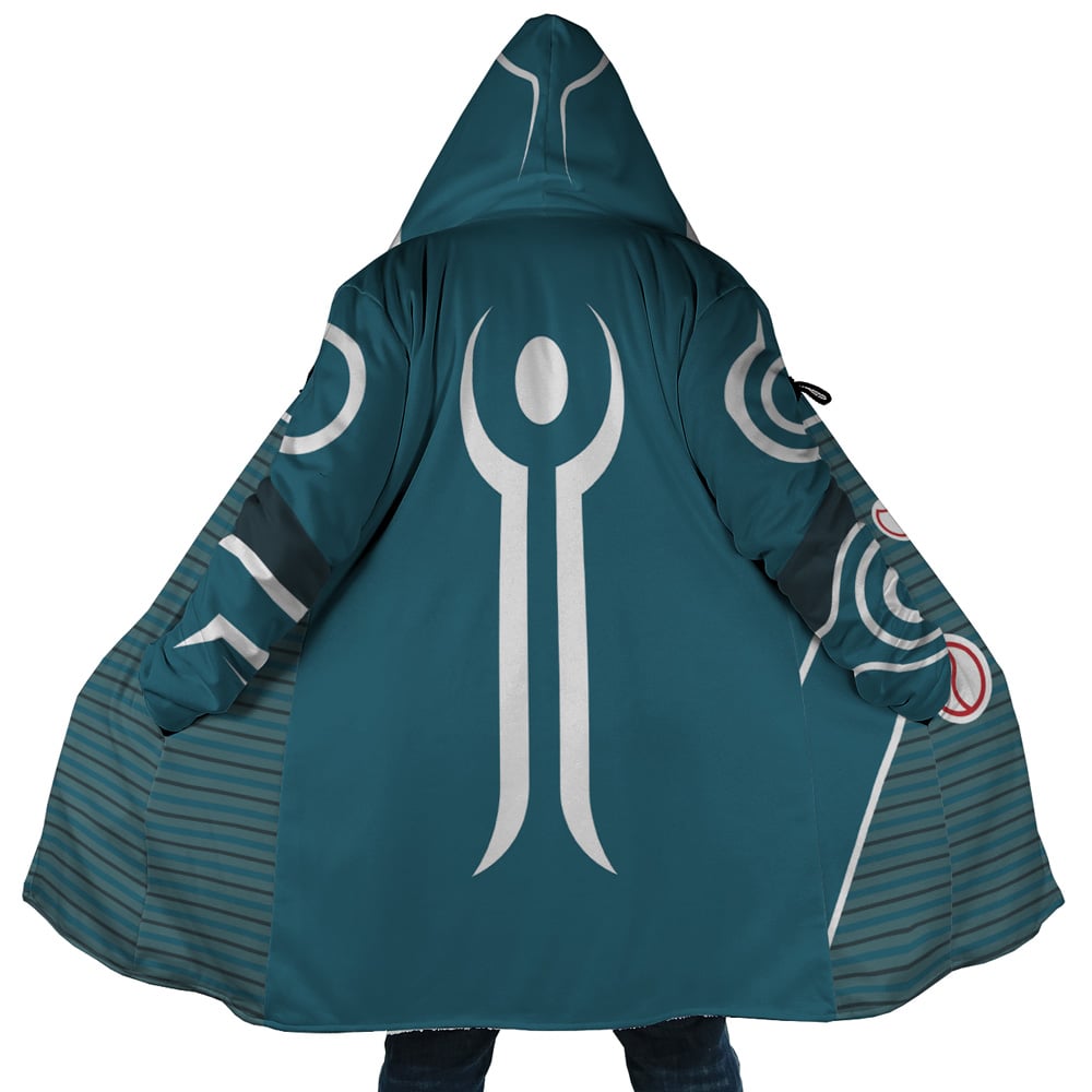 Jace Beleren Magic The Gathering Hooded Cloak Coat - S